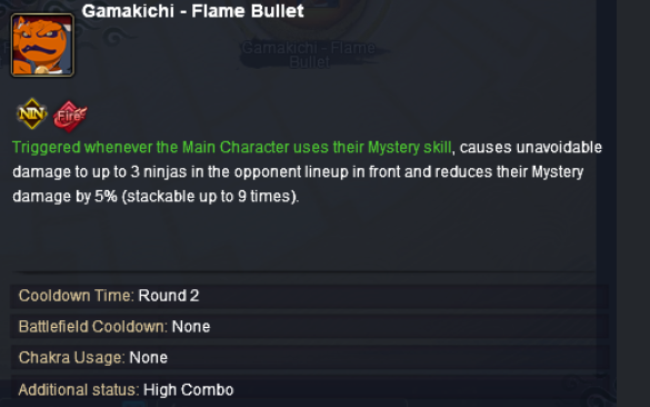 Gamakichi [Great Ninja War] Level 1